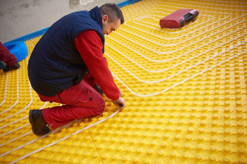 In Floor Heating Installation