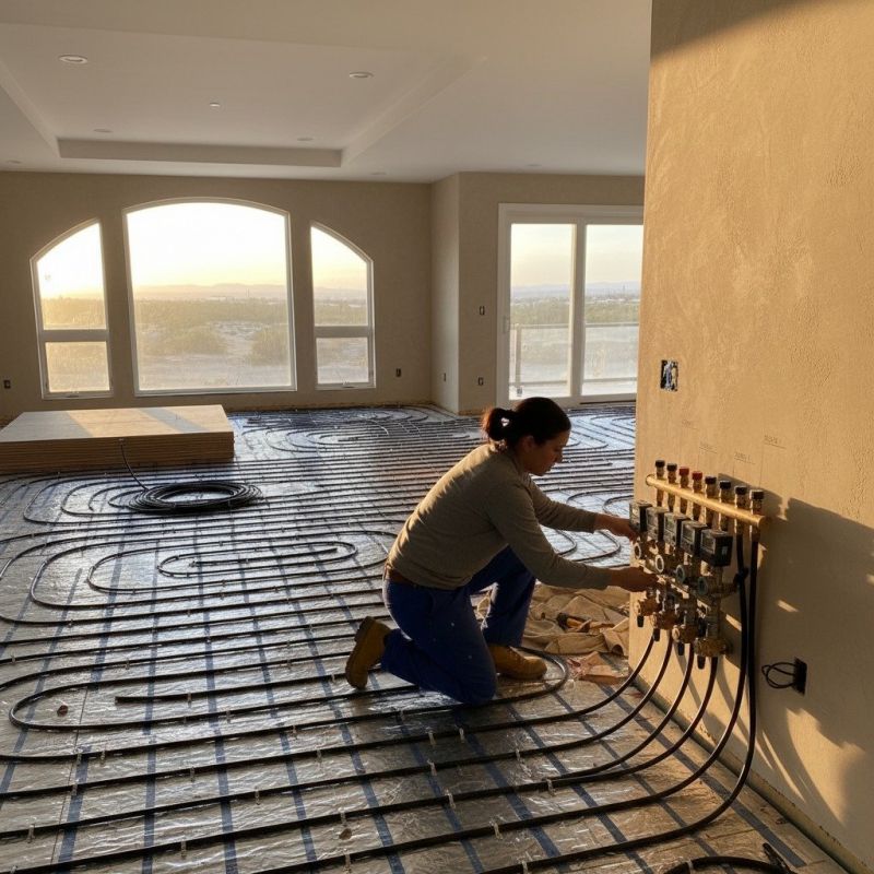 Radiant Heating Installation